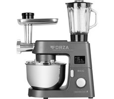 ECG FORZA 5500 Giorno Scuro šedá / kuchyňský robot / 1500 W / nerez mísa 6.5 L / 6 rychlostí 