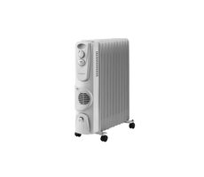 Orava OH-11 bílá / Elektrický olejový radiátor / 2500W / 3 stupně / 15-20 m2