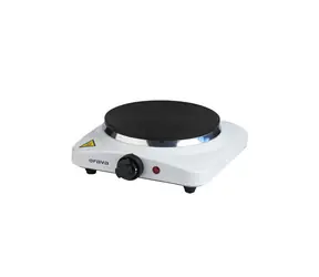 Orava VP-81 bílá / Elektrický vařič / 1500W / 1 plotýnka / 185 mm plotna
