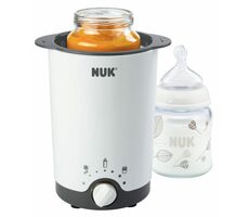 NUK Elektrická ohřívačka na kojenecké lahve Thermo Express 3v1 bílá / 100 W 