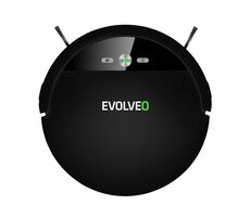 EVOLVEO RoboTrex H6 černá / robotický vysavač / 2600 mAh / 62 db / HEPA / stíraní vodou / stanice / ovladač