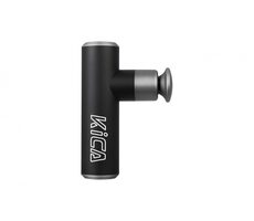 KiCA Mini 2 masážní pistole černá / 4 úrovně intenzity / 3 výměnné hlavice / USB-C 