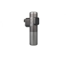 KiCA Pro masážní pistole šedá / 2 masážní hlavice / 3 režimy / 3 výměnné hlavice / USB-C 