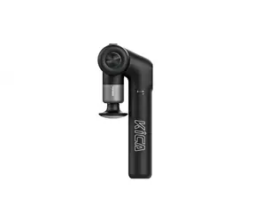KiCA Evo masážní pistole černá / 6 výměnných hlavic / USB-C 
