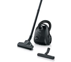 BOSCH BGLS2BA3H černá / Sáčkový vysavač / 600 W / 3.5L / 80dB / HEPA / rádius 8 m 
