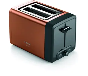 BOSCH TAT4P429 oranžová / Topinkovač / 970 W / 2 sloty / rozpékací mřížka 