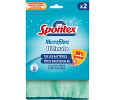Spontex 19700234 Ultimate Sada utěrek z mikrovlákna (2 ks) 