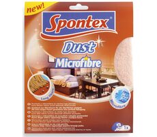 Spontex Dust Prachovka z mikrovlákna hnědá 