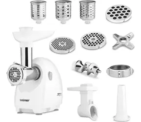 Zelmer ZMM4048B bílá / Mlýnek na maso / 1900 W / 2.5kg/min 