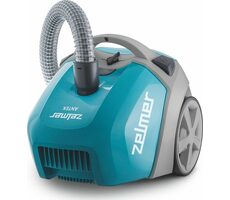 Zelmer ZVC3501T Antek modrá / Sáčkový vysavač / 900 W / 76 dB / 3.5 l / 8.8 m rádius