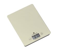 ZASSENHAUS 73256 béžová / Digitální kuchyńská váha / max. 5 kg / funkce TARE / LCD 