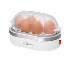Bomann EK 5022 CB bílá / Vařič vajec / 400W / až 6 vajec