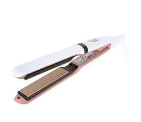 Adler AD 2321 bílá / Žehlička na vlasy / 250W / 10 x 2.5 cm / 220 °C / 5 teplot