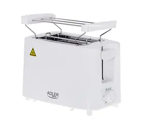 Adler AD 3223 bílá / Topinkovač / 900W / 6 stupňů