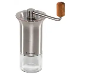 ZASSENHAUS 41170 stříbrná / Mlýnek na kávu / zásobník 50 g / ruční 