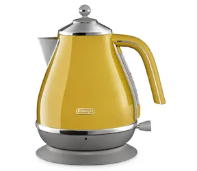 DeLonghi KBOC 2001.Y Icona Capitals / rychlovarná konvice / 1.7L / 2000 W / žlutá