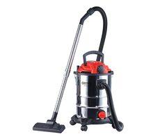 Camry CR 7045 stříbrná / Průmyslový vysavač / 3400 W / Mokré a suché vysávání / 25 L / 85 dB