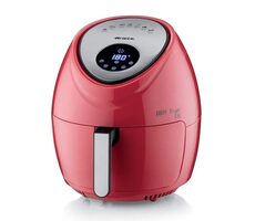 Ariete 4618-01 XXL červená / Horkovzdušná fritéza / 1800W / 5.5 l / až 200°C