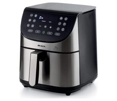 Ariete 4628-00 stříbrná / Horkovzdušná fritéza / 1800W / 7 l / až 200°C 