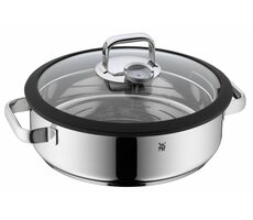 WMF Parní hrnec 28 cm stříbrná / 3.5 l / Nerezová ocel 