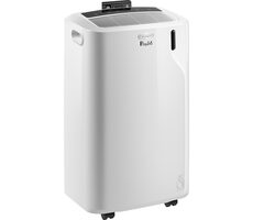 DeLonghi PAC EM82 bílá / Mobilní klimatizace 9400 BTU / do 80m3 / chlazení & odvlhčování / dálkové ovládání