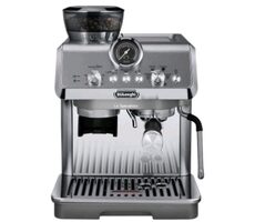 DeLonghi EC9255.M La Specialista Arte Evo stříbrná / Pákový kávovar / 1550 W / 1.7 l / 15 bar / pěnič mléka / mlýnek