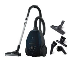 Electrolux PD82-4ST černá / Sáčkový vysavač / 500 W / 3.5L / 57 dB / HEPA / rádius 12m 