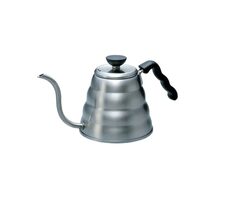 Hario Buono Nerezová konvice na vodu 1.2 L stříbrná / pro pomalé zalévání kávy v dripperu