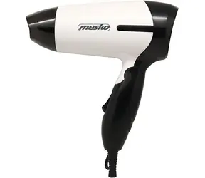 Mesko MS 2262 bílo-černá / Fén na vlasy / 1000 W / 2 teploty / 2 rychlosti / Koncentrátor