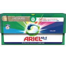 Ariel All-in-1 Pods Color 31 kapslí / Gelové kapsle na barevné prádlo 