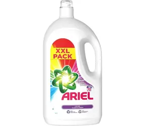 Ariel Color Clean & Fresh 70 dávek 3.5 l / Tekutý prací gel pro čisté a voňavé prádlo bez skvrn 