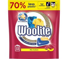 Woolite Keratin Mix Colors 33 kapslí / Gelové kapsle