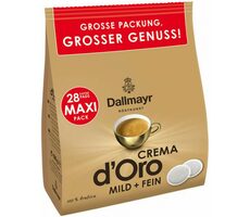 Dallmayr Crema d Oro Mild & Fein Intensa pody Senseo 28 ks / Pody Senseo / 100% Arabica