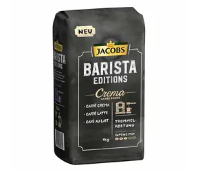 Jacobs Barista Editions Crema 1 kg / Zrnková káva / 60% Arabica & 40% Rubusta