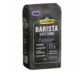 Jacobs Barista Editions Espresso 1 kg / Zrnková káva / 50% Arabica & 50% Rubusta