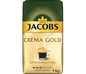 Jacobs Crema 1 kg / Zrnková káva / 60% Arabica & 40% Rubusta