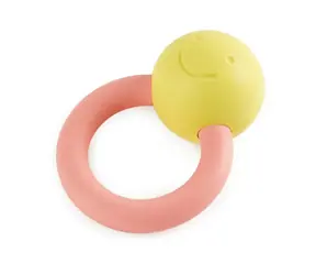 Hape ECO BABY - Chrastítko prstýnek / od 0 měsíců