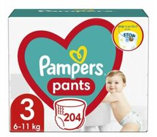 Pampers Pants 6-11kg (204ks)