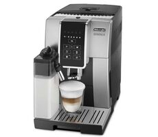 Bazar - DeLonghi Dinamica ECAM 350.50.SB stříbrná / Automatický kávovar / 1450W / 15 bar / 1.8 l / záosbník 300 g  / bazar