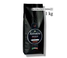 Astorini PREMIUM Monsooned India 1 kg / Zrnková káva / 100% Robusta
