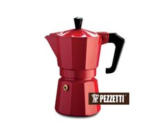 Pezzetti ItalExpress Moka konvice na 6 šálků červená / 300 ml / doprodej