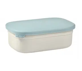 Beaba Svačinový box nerez Velvet Grey/Baltic Blue
