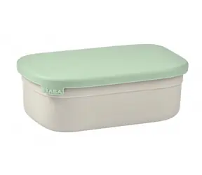 Beaba Svačinový box nerez Velvet Grey/Sage Green
