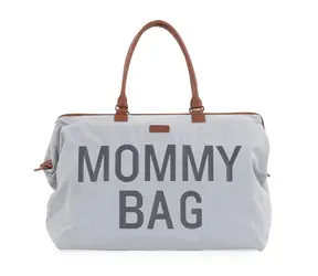 Childhome Přebalovací taška Mommy Bag Canvas Grey / 55 x 30 x 40 cm