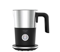 Adler AD 4497 stříbrná / Napěňovač mléka / 1000W / 300 ml