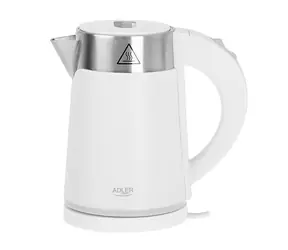 Adler AD 1372w bílá / Rychlovarná konvice / 800W / 0.6 L