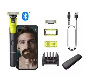 Philips OneBlade Alpha 360 QP4631/65 / hybridní zastřihovač a holicí strojek / na obličej / 60 min provozu
