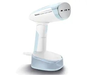 Tefal DT3041E1 bílo-modrá / Napařovač oděvů / 1300 W / 20 g/min / nahřátí 15 sek. / 2.6m