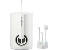 Panasonic EW1614W503 bílá / Elektrická ústní sprcha / ústní centrum / 10 programů / 3 trysky v balení / 600 ml