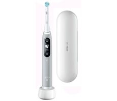 Oral-B iO Series 6 Grey Opal / Elektrický zubní kartáček / magnetická iO / 5 režimů / AI / OLED 
